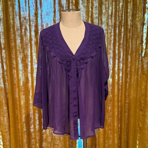 Gianni Bini Tops - Gianni Bini Sheer Top